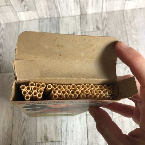 Walt Disney - 1950’s Vintage Mickey Mouse Drink Sunshine Straws (Only 53 Straws) - Picture 10 of 10